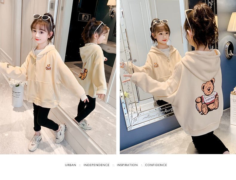HH27113 - ÁO KHOÁC GẤU THU ĐÔNG CHO BÉ