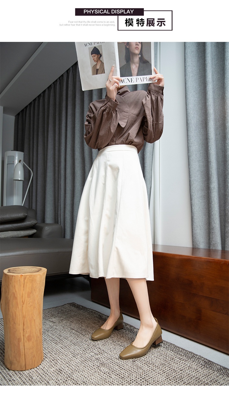 24HH244.09 - GIÀY MŨI VUÔNG CÔNG SỞ