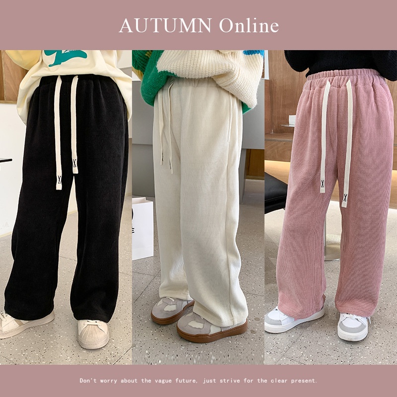 HH29114 - QUẦN NHUNG ỐNG XUÔNG AMBB