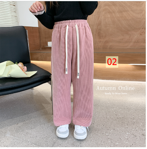 HH29114 - QUẦN NHUNG ỐNG XUÔNG AMBB