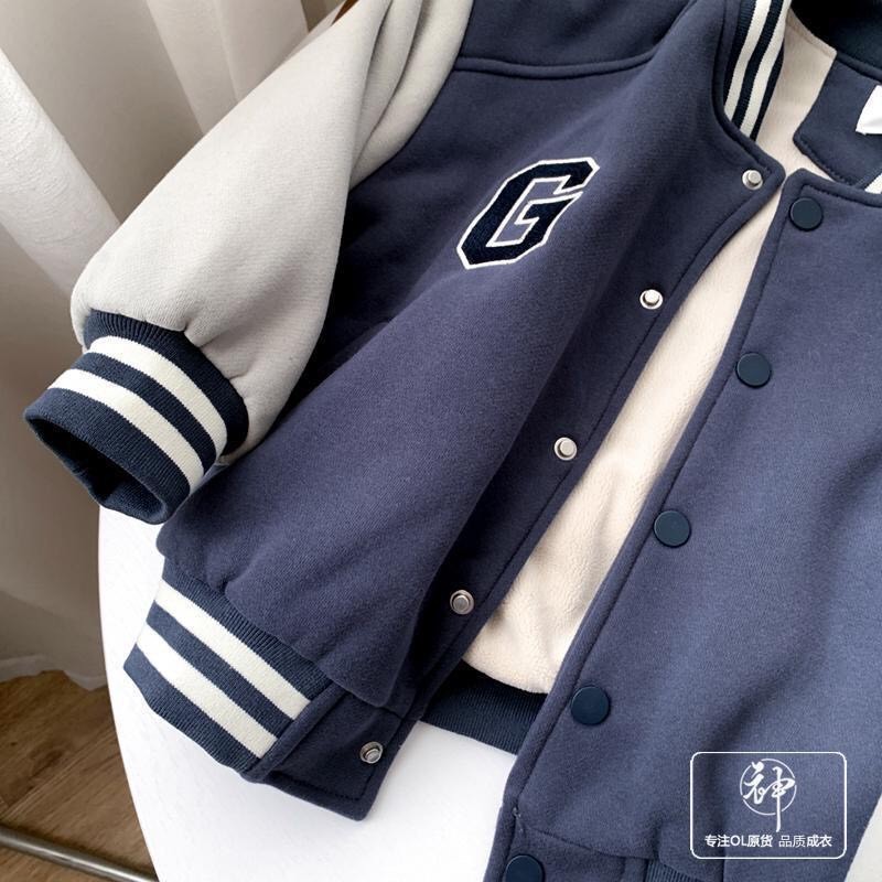 HA29119 - ÁO NỈ BOMBER CHO BÉ