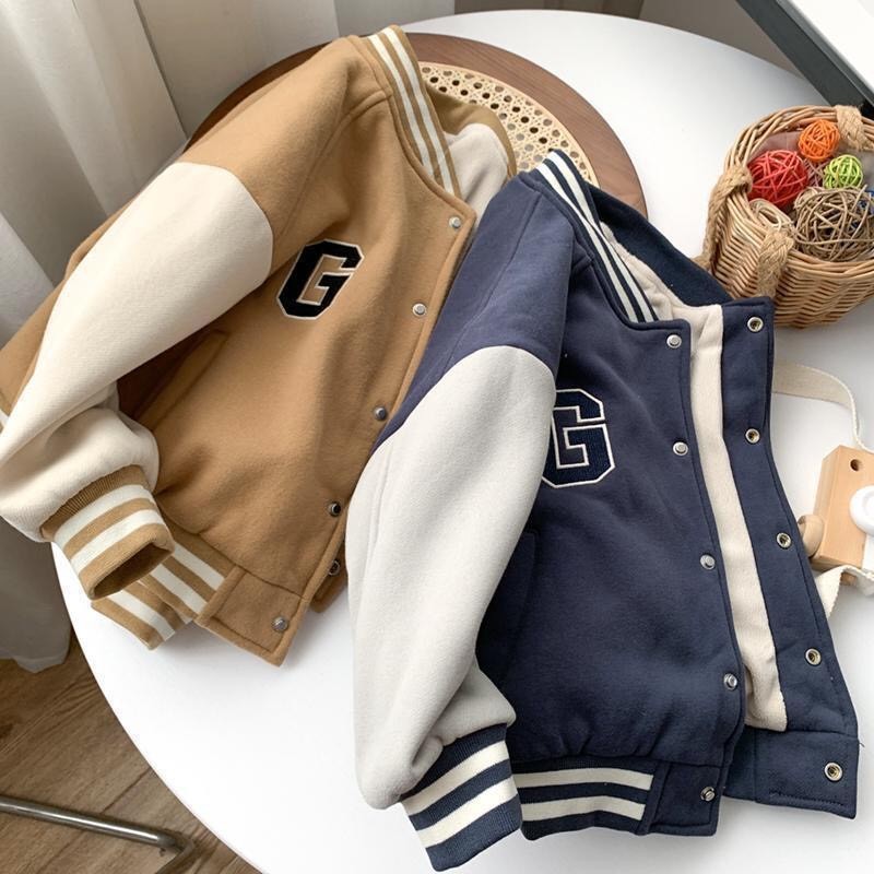 HA29119 - ÁO NỈ BOMBER CHO BÉ