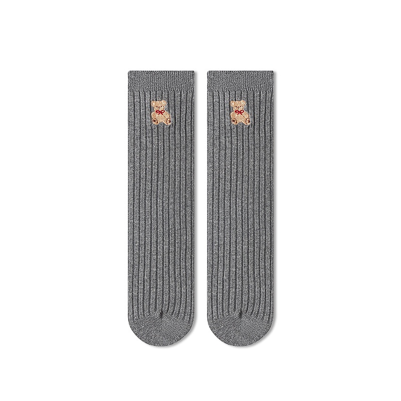 HA1124 - SET 5 ĐÔI TẤT GẤU MIX MÀU