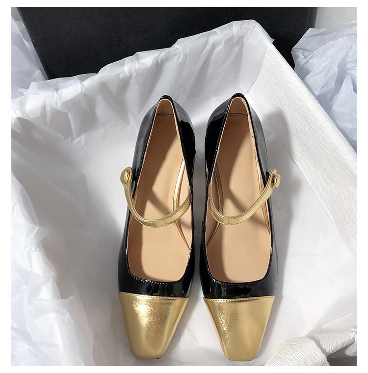 HH2126 - GIÀY MARY JANE PHỐI MÀU