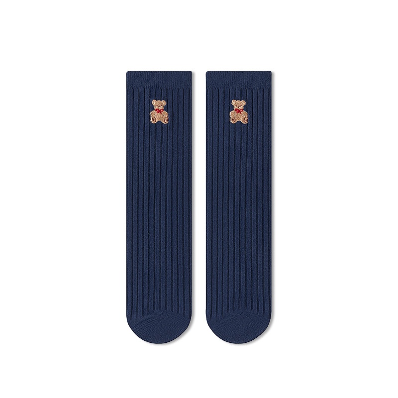 HA1124 - SET 5 ĐÔI TẤT GẤU MIX MÀU
