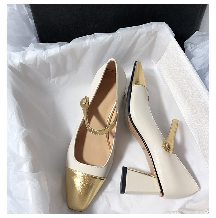 HH2126 - GIÀY MARY JANE PHỐI MÀU