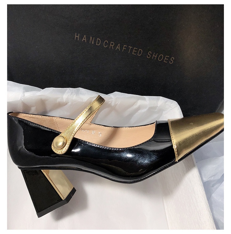 HH2126 - GIÀY MARY JANE PHỐI MÀU