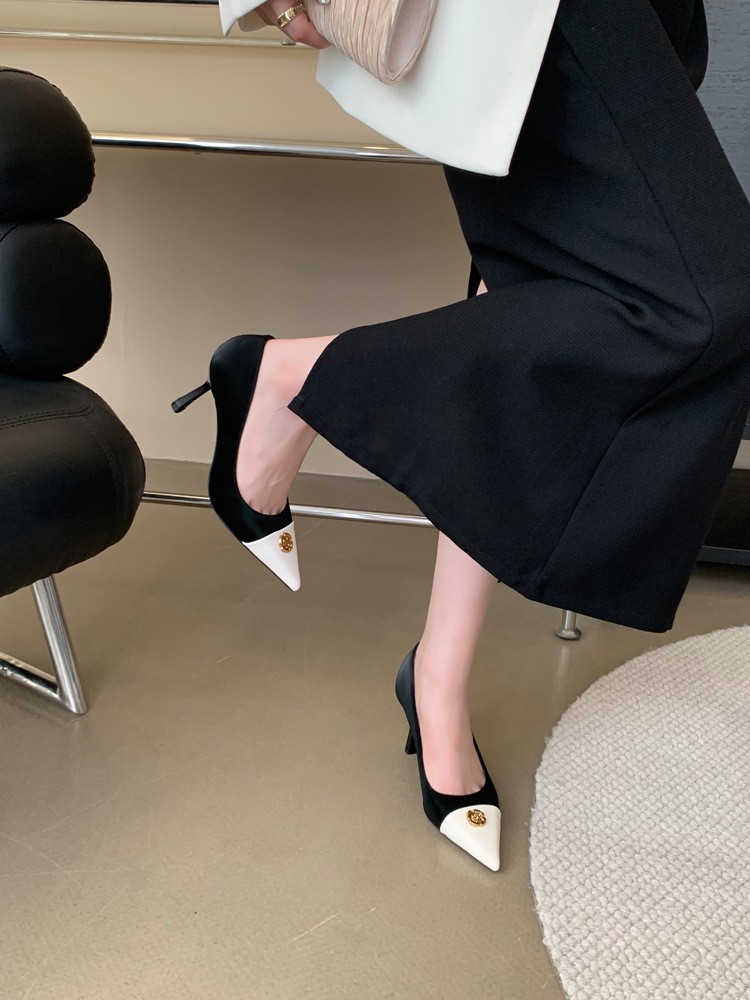 HH3127 - GIÀY CAO GÓT MŨI NHỌN NỮ
