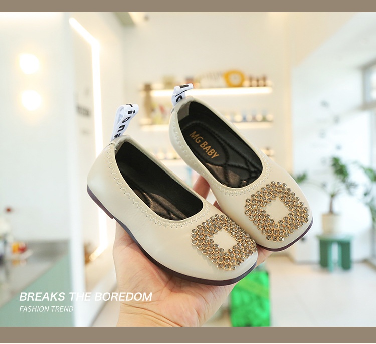HH3125 - GIÀY BỆT ĐÍNH ĐÁ BÉ GÁI