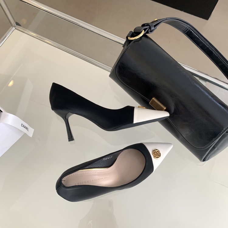 HH3127 - GIÀY CAO GÓT MŨI NHỌN NỮ