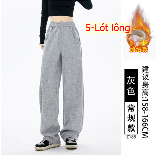 HH4123 - QUẦN SUÔNG NỈ