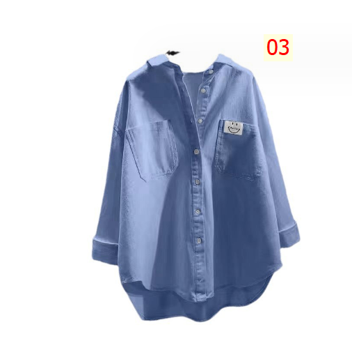 HH5121 - SƠ MI MẶT CƯỜI PHONG CÁCH HQ
