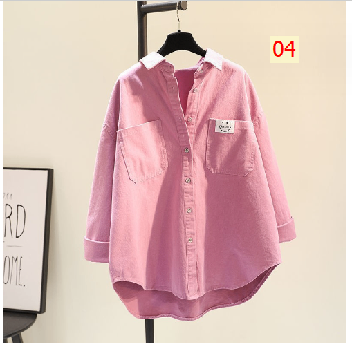 HH5121 - SƠ MI MẶT CƯỜI PHONG CÁCH HQ