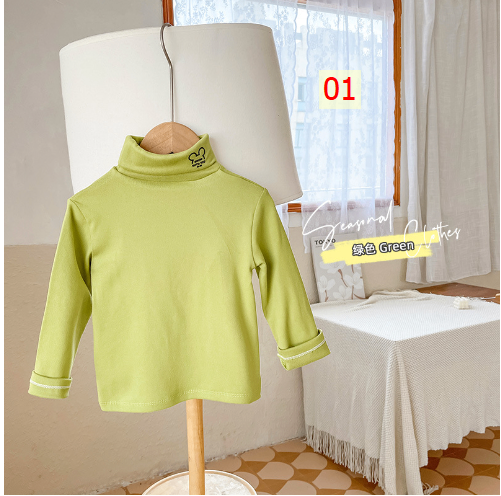 HH5125 - ÁO DÀI TAY THU ĐÔNG CAO CỔ CHO BÉ