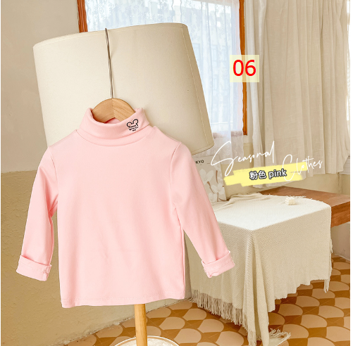 HH5125 - ÁO DÀI TAY THU ĐÔNG CAO CỔ CHO BÉ