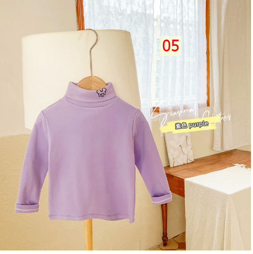 HH5125 - ÁO DÀI TAY THU ĐÔNG CAO CỔ CHO BÉ