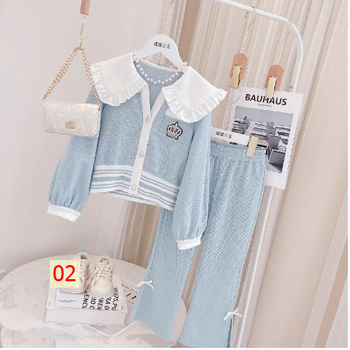 HH5123 - SET ÁO + QUẦN ỐNG LOE BÉ GÁI