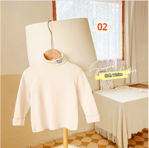 HH5125 - ÁO DÀI TAY THU ĐÔNG CAO CỔ CHO BÉ
