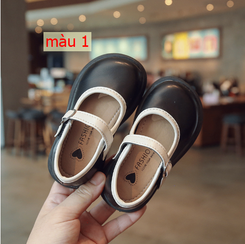HH6123 - GIÀY BÚP BÊ BÉ GÁI 2 MÀU