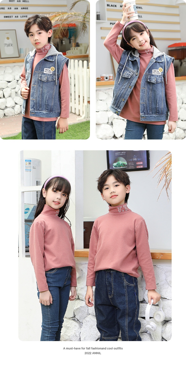 HH6127 - ÁO THU ĐÔNG CỔ LỌ ẤM ÁP CHO BÉ