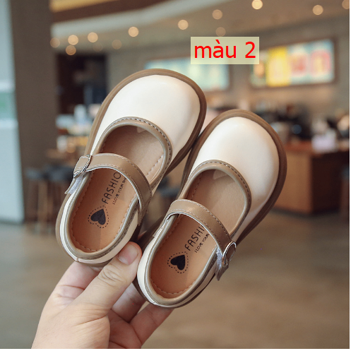 HH6123 - GIÀY BÚP BÊ BÉ GÁI 2 MÀU