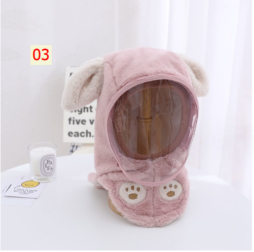 HA6123 - MŨ CHẮN GIÓ LÔNG CỪU