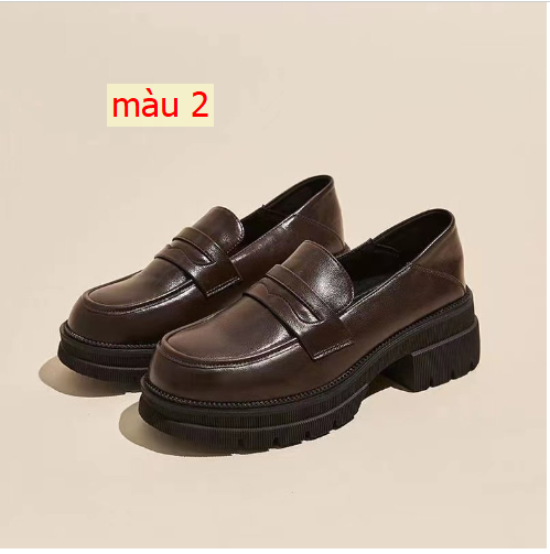 HA6124 - GIÀY LƯỜI PHONG CÁCH RETRO
