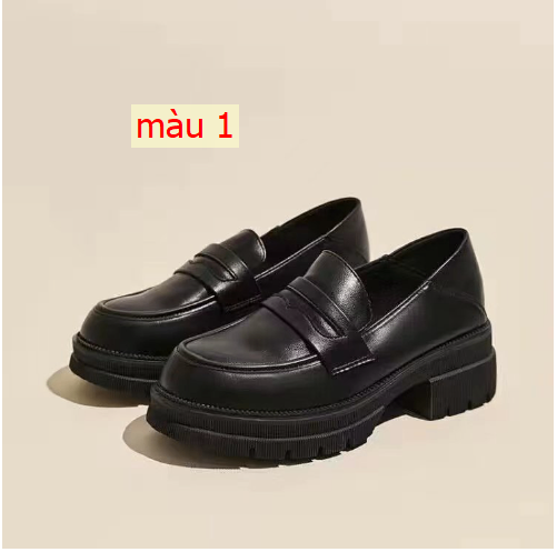 HA6124 - GIÀY LƯỜI PHONG CÁCH RETRO
