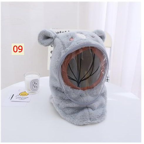 HA6123 - MŨ CHẮN GIÓ LÔNG CỪU