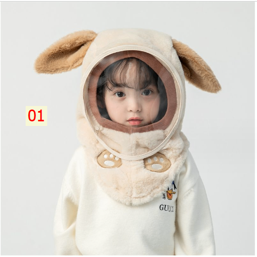 HA6123 - MŨ CHẮN GIÓ LÔNG CỪU