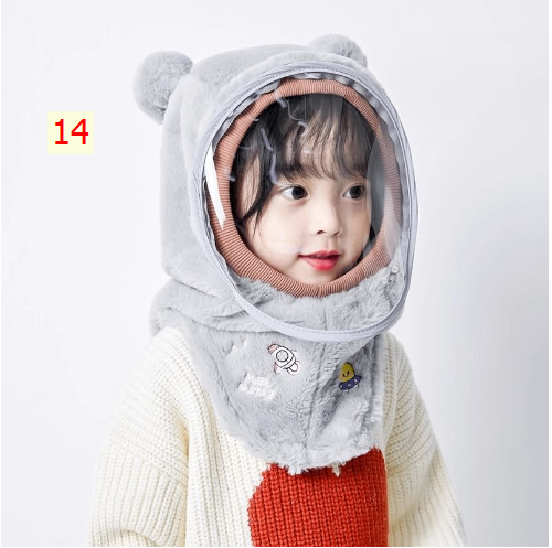 HA6123 - MŨ CHẮN GIÓ LÔNG CỪU