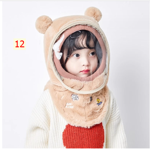 HA6123 - MŨ CHẮN GIÓ LÔNG CỪU