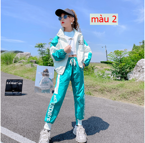 HH7123 - BỘ THỂ THAO BÉ GÁI PHONG CÁCH HQ