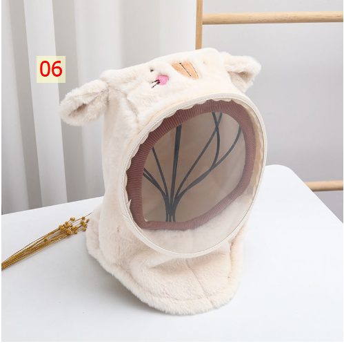 HA6123 - MŨ CHẮN GIÓ LÔNG CỪU