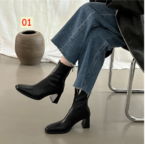 HH8123 - BOOT CỔ NGẮN THỜI TRANG