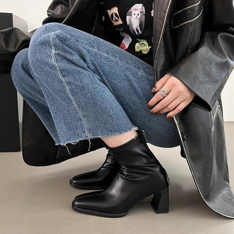 HH8123 - BOOT CỔ NGẮN THỜI TRANG