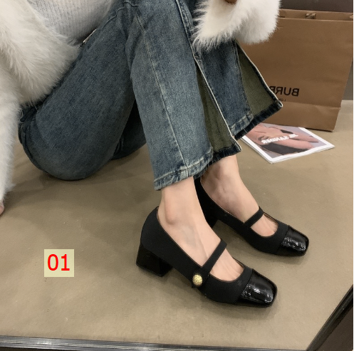 HH8129 - GIÀY MARY JANE ĐẾ CAO 3P