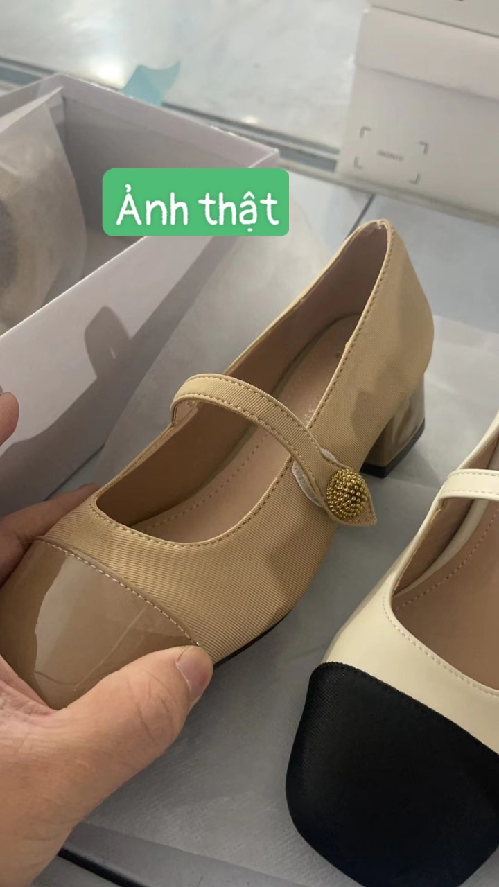 HH8129 - GIÀY MARY JANE ĐẾ CAO 3P