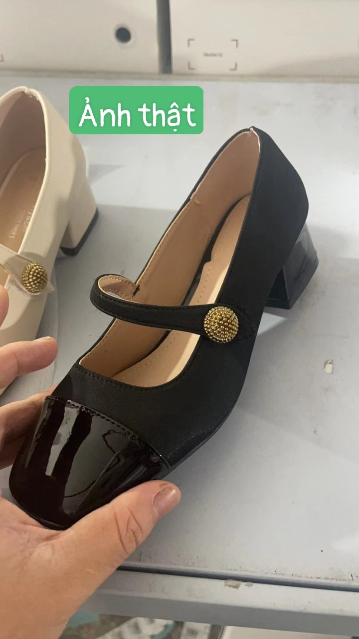 HH8129 - GIÀY MARY JANE ĐẾ CAO 3P
