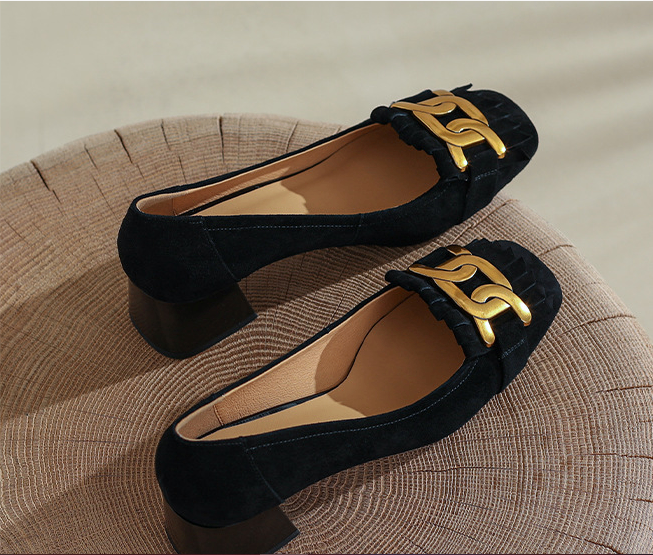 HH9123 - CAO GÓT MŨI VUÔNG THỜI TRANG