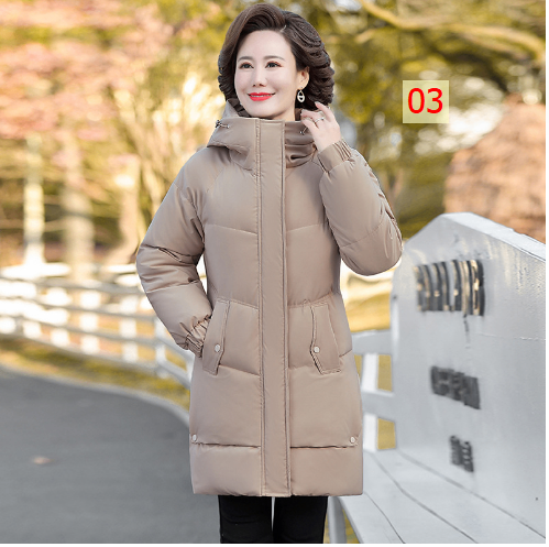 HA91210 - PHAO DÁNG DÀI LÓT LÔNG TRUNG NIÊN