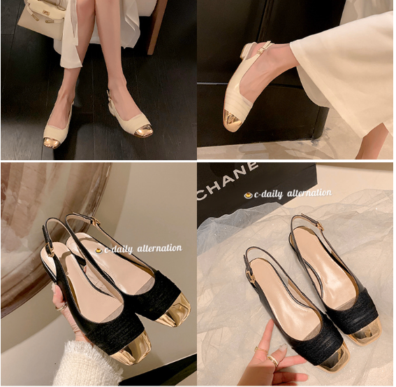 HH10121 - GIÀY BỆT PHỐI MÀU