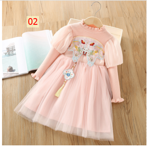 HA9124 - VÁY CÔNG CHÚA BÉ GÁI CAO CẤP