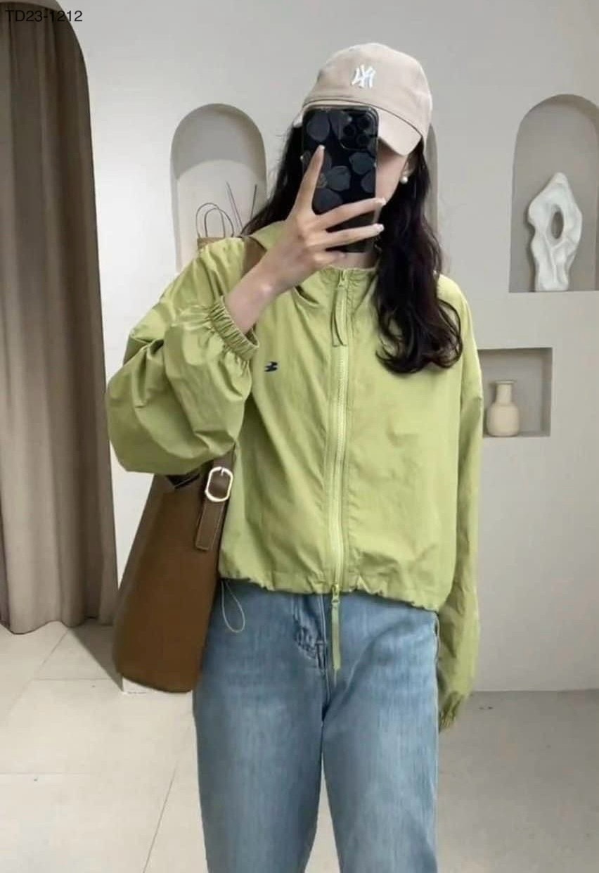 HA10122- ÁO KHOÁC GIÓ MỎNG NỮ