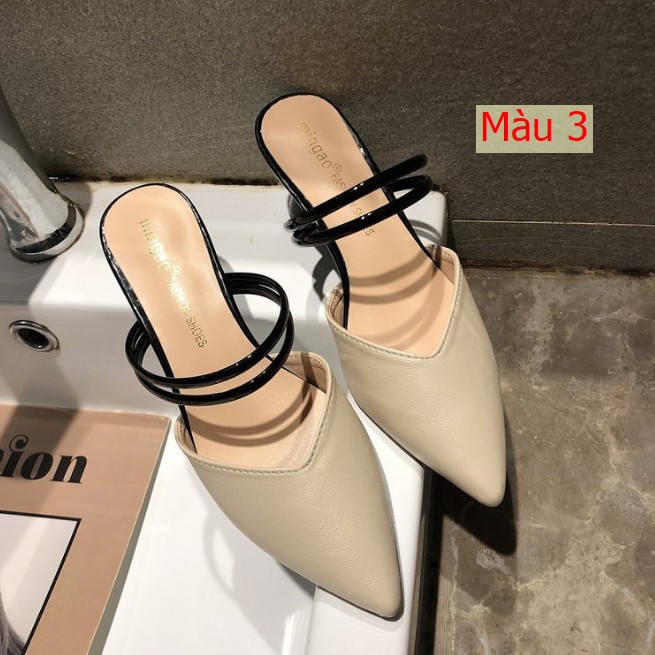 HH11121 - GIÀY CAO GÓT MŨI NHỌN 7cm.