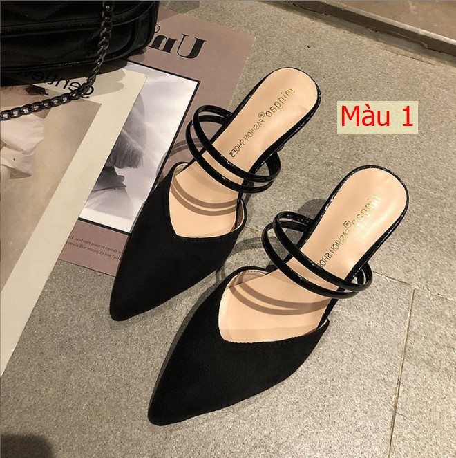 HH11121 - GIÀY CAO GÓT MŨI NHỌN 7cm.