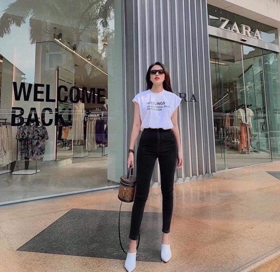 HA11129 - QUẦN JEAN ỐNG LEGGING