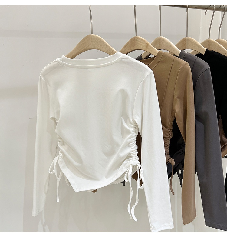 HH13123 - ÁO CROPTOP DÂY RÚT BÉ GÁI