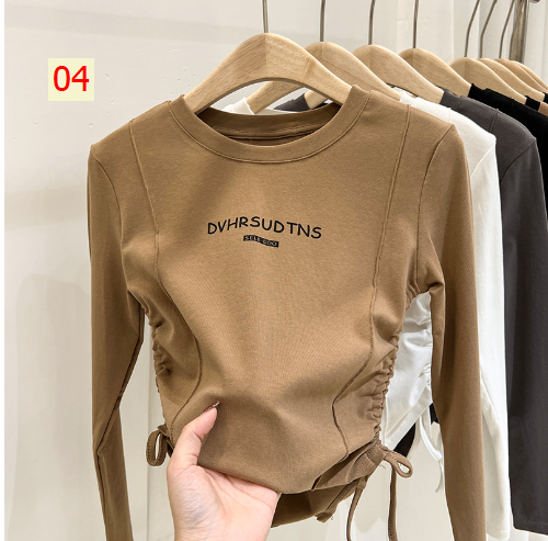 HH13123 - ÁO CROPTOP DÂY RÚT BÉ GÁI