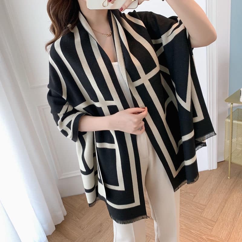 HA12123 - KHĂN CHOÀNG CỔ DÀY